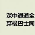 深中通道全线禁止随意停车 跨市公交、桥面穿梭巴士同步开通
