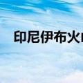 印尼伊布火山发生喷发 持续时间约350秒