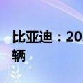 比亚迪：2024年6月新能源车销量为34.17万辆