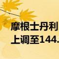 摩根士丹利：将英伟达目标价从116.00美元上调至144.00美元