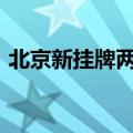 北京新挂牌两宗住宅用地 总起拍价32.8亿元