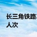 长三角铁路2024年上半年发送旅客逾4.33亿人次