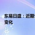 东易日盛：近期公司经营情况及内外部经营环境未发生重大变化