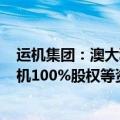 运机集团：澳大利亚全资孙公司拟800万澳元购买威利输送机100%股权等资产
