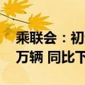 乘联会：初步统计6月乘用车市场零售175.5万辆 同比下降8%