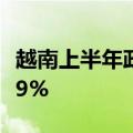 越南上半年政府债券销售额占2024年目标的39%