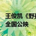 王俊凯《野孩子》临时撤档：原定于7月10日全国公映