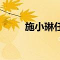 施小琳任四川省副省长、代理省长