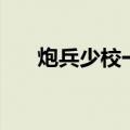 炮兵少校一生交给党安排（炮兵少校）