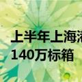 上半年上海港两大空箱调运中心空箱吞吐量超140万标箱