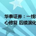 华泰证券：一线城市二手房成交回暖或将进一步推动市场信心修复 后续演化值得持续关注