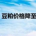 豆粕价格降至近3年低位，养殖企业成本降低