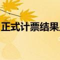 正式计票结果显示英国工党赢得议会下院选举