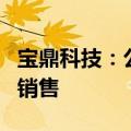 宝鼎科技：公司铜箔、覆铜板产品主要在国内销售