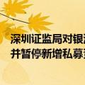 深圳证监局对银河金汇证券资产管理有限公司采取责令改正并暂停新增私募资产管理产品备案措施