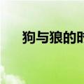 狗与狼的时间 电视剧（狗与狼的时间）