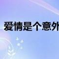 爱情是个意外(高干)百度云（爱情是个意外）