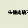 头撞南墙不回头什么意思（头撞南墙）