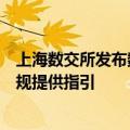 上海数交所发布数据流通合规云平台，可为数据挂牌交易合规提供指引