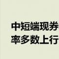中短端现券收益率大幅上行，1-5Y现券收益率多数上行5BP左右