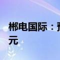 郴电国际：预计2024年上半年净利润2000万元