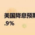 美国降息预期升温，纳指ETF（513100）涨0.9%