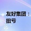 友好集团：预计上半年净利润750万元 同比扭亏