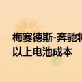 梅赛德斯-奔驰将在德国总部开设研发中心，目标削减30%以上电池成本