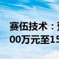 赛伍技术：预计2024年上半年净利润亏损2200万元至1500万元