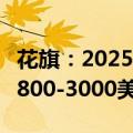 花旗：2025年中期的黄金目标价格为每盎司2800-3000美元