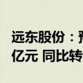 远东股份：预计上半年净亏损8000万元到1.6亿元 同比转亏