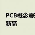 PCB概念震荡走强，胜宏科技张超6%创历史新高