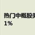 热门中概股美股盘前多数上涨，富途控股涨超1%