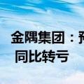 金隅集团：预计上半年净亏损7.5亿至9.5亿元 同比转亏
