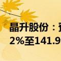 晶升股份：预计半年度净利润同比增加118.72%至141.92%