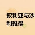 叙利亚与沙特恢复定期航班 首架飞机已抵达利雅得