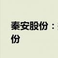 秦安股份：拟以4000万元-8000万元回购股份