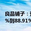良品铺子：预计上半年净利润同比下降84.15%到88.91%