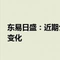 东易日盛：近期公司经营情况及内外部经营环境未发生重大变化