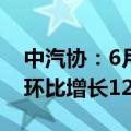 中汽协：6月新能源汽车国内销量96.3万辆，环比增长12.5%
