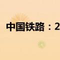 中国铁路：2024年中欧班列累计开行1万列