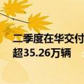 二季度在华交付增长近10%：奔驰2024年上半年累计交付超35.26万辆