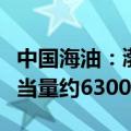 中国海油：渤海首口超深井获得高产，日产油当量约6300桶