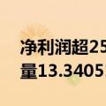 净利润超25亿！长安汽车今年上半年累计销量13.34051万辆
