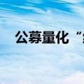 公募量化“红灯闪”，进阶版策略待检验