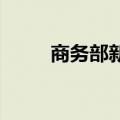 商务部新任新闻发言人何咏前亮相