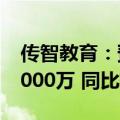 传智教育：预计上半年净利润亏损3000万-4000万 同比转盈为亏