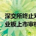 深交所终止对思客琦首次公开发行股票并在创业板上市审核