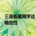 三连板星网宇达：相关产品的大规模应用推广尚存在较多不确定性