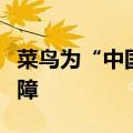 菜鸟为“中国之家”物资提供国际快递物流保障